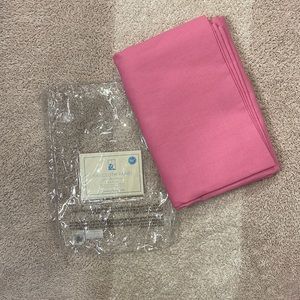 NWT Pottery Barn Kids Pink Curtains (2)